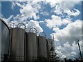 Tanks at Boehringer Ingelheim Pharmaceutical Factory