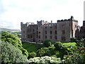 North east front of Muncaster Castle