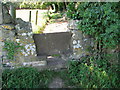 Stone stile on the Gloucestershire Way