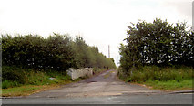 SE3905 : Entrance off the A635 to Cranford Hall. by Steve  Fareham