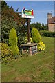 TF6403 : Crimplesham village sign by Fractal Angel