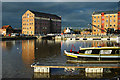 Gloucester Docks at Dusk