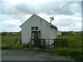 Borve Telephone exchange and telephone box