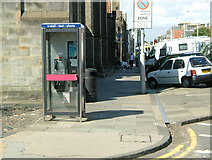 NO5116 : Telephone box at junction of North Street & Union Street by Nick Mutton