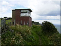 NZ9900 : Coastguard Lookout above Common Cliff by Phil Catterall