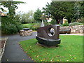 Sculpture in Wynn Gardens, Old Colwyn