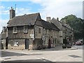 Fairford: post office and Bull Hotel