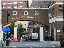 TQ2681 : St Mary's Hospital, Paddington by Stephen McKay