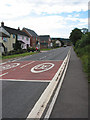 The A40 at Huntley, looking west