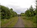 Dearne Valley parkway  road bridge over Trans Pennine Trail.