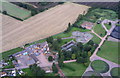 The sewage works at Poolbrook near Malvern