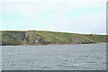 ND4689 : Stews on the cliff top near Bigore Head. by Des Colhoun