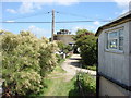 Lane leading to Point Clear Martello Tower.