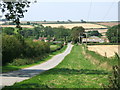 Looking Down onto Hammeringham Crossroads