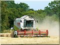 Claas combine, Overtown, Swindon