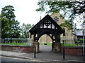 Lychgate, St Bartholomew Parish Church of Westhoughton