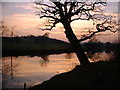 Dusk over the Medway