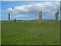 HY3012 : Standing Stones of Stenness, Mainland Orkney by C Michael Hogan