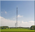 SZ4486 : Rowridge transmitter, Isle of Wight by Peter Facey