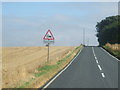 NK0533 : Farm Traffic sign at Broadmuir by Ken Fitlike