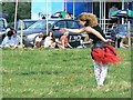 Dancer at the Cricklade Show, Cricklade