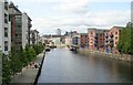 Riverside development viewed from Crown Point Bridge