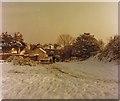 Southgate Village centre in the snow