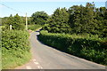 Tredomen road over the Afon Llynfi bridge