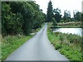 Track past Ornamental Lake