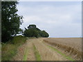 View parallel to the B656 southwards towards Graffridge