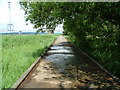 Aust Ferry (Looking down the National Grid passage)