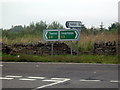ND1557 : A9 junction  with Halkirk road by Les Harvey