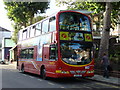 Number 28 bus waits on Station Terrace