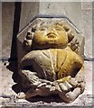 St John the Baptist, Llanblethian, Glamorgan, Wales - Porch corbel