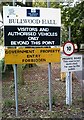 Entrance Sign, HMP Bullwood Hall