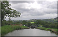 SJ9066 : Bosley Lock No 6, Macclesfield Canal, Cheshire by Roger  D Kidd