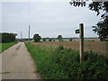 Bridleway heading towards Wretts Farm