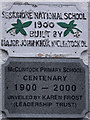 Plaque, Seskinore National School