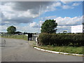 The entrance to York Harness Raceway