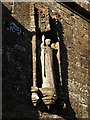 Statue over porch, Hinton St George church