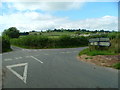 Waun-y-mynach Common crossroads