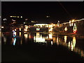 Christmas lights, Mousehole harbour, 2006 (2)