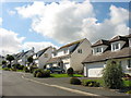 Detached houses in the lower section of Bay View Road