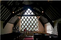 SO6729 : Kempley Church "Jam Tart" Window by Bob Embleton