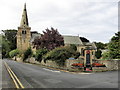 NU2406 : Warkworth Church and War Memorial by R J McNaughton
