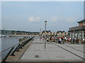 Pavement Behind The Ship and Trades Pub, Chatham Maritime