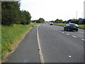 Traffic speeding along the A41