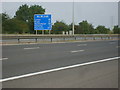 M6 roadsign