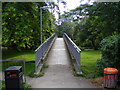 Footbridge over the Grand Union in leafy Berkhamsted