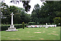 War Memorial in Lenham Cemetery